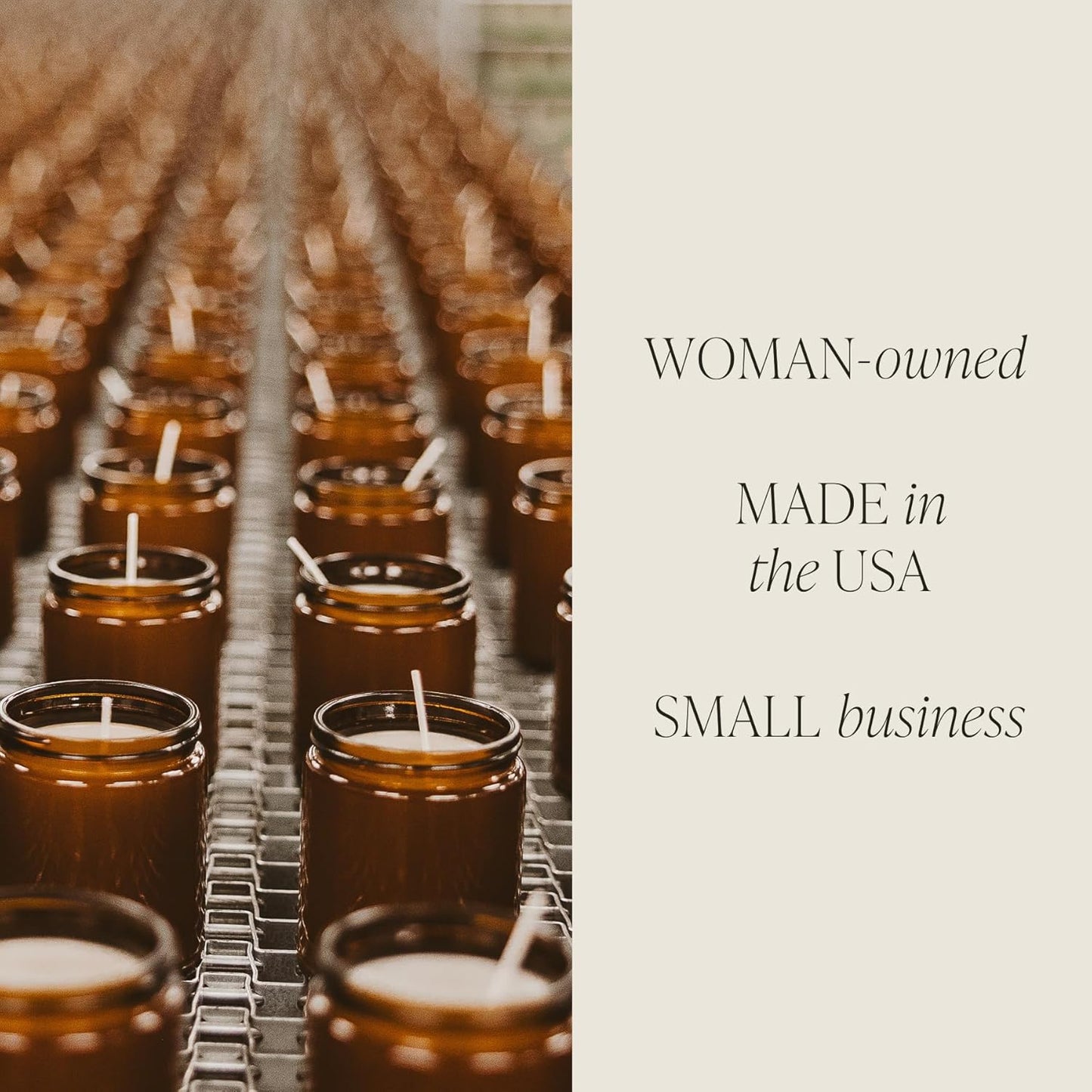 Luxury Sandalwood & Vanilla Candle - Premium Home Fragrance
